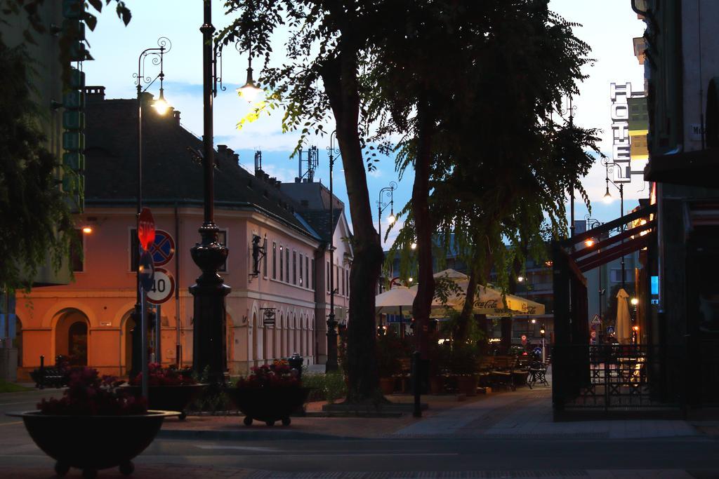 Hotel Central Nagykanizsa Exterior foto